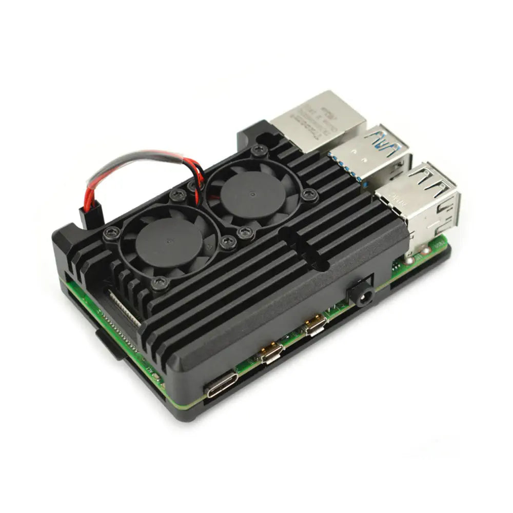 DFRobot Raspberry Pi 4B用メタルケース（デュアルファン）