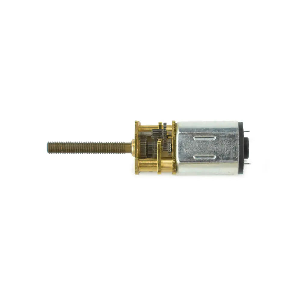 DFRobot マイクロメタル DC ギアモーター リードスクリュー付き (6V 98rpm M3*20)