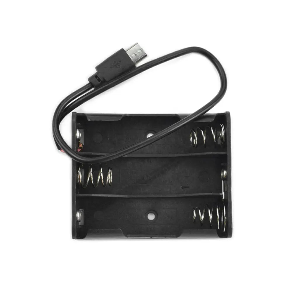 DFRobot MicroUSB バッテリホルダ (単3電池 3本)