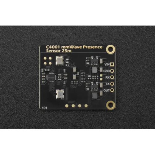 DFRobot ミリ波 C4001 24GHz 人感検知センサ (25m、UART)