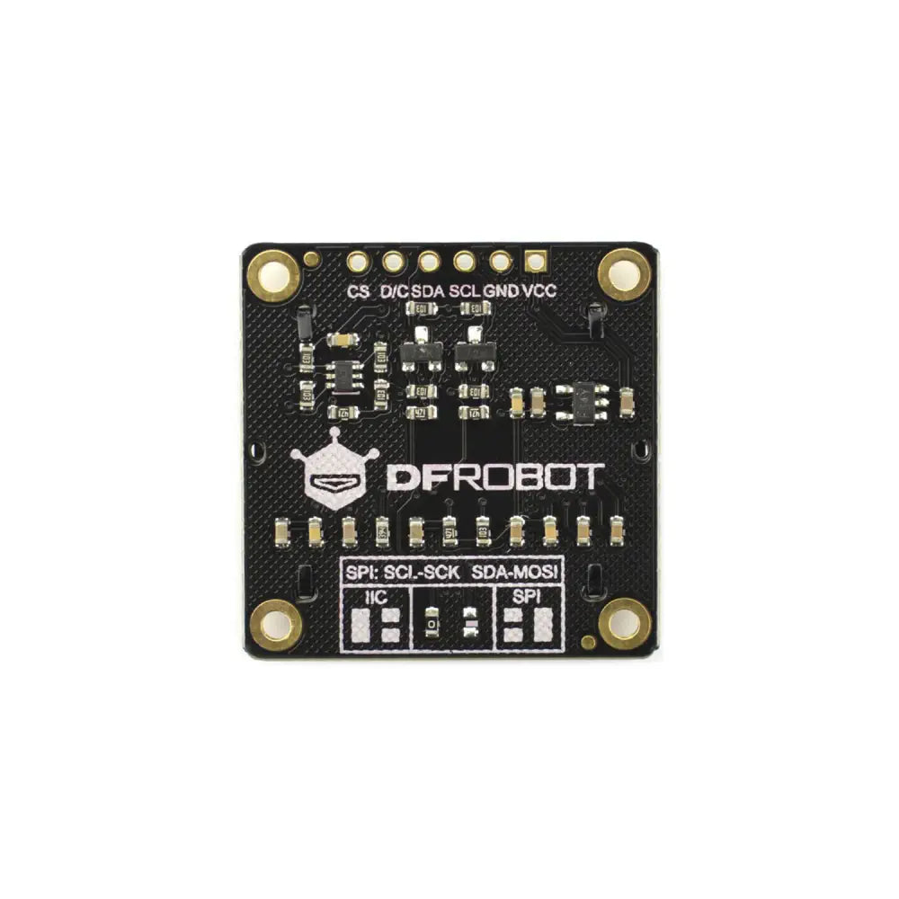 DFRobot モノクロ 0.96 Inch 128 x 64 I2C/SPI OLEDディスプレイ