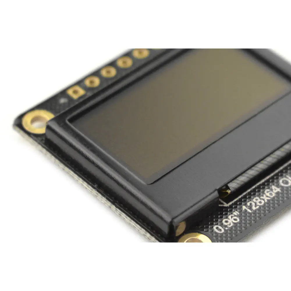 DFRobot モノクロ 0.96 Inch 128 x 64 I2C/SPI OLEDディスプレイ