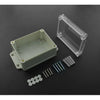 DFRobot プラスチック プロジェクト ボックス エンクロージャ 防水クリア カバー - 5.83 x 3.70 x 2.36