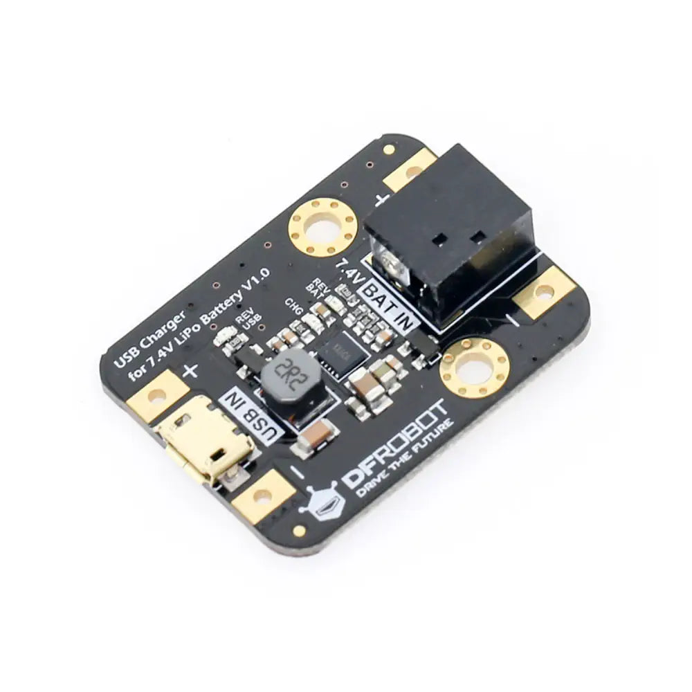 DFRobot 7.4V LiPo バッテリー用 USB 充電器