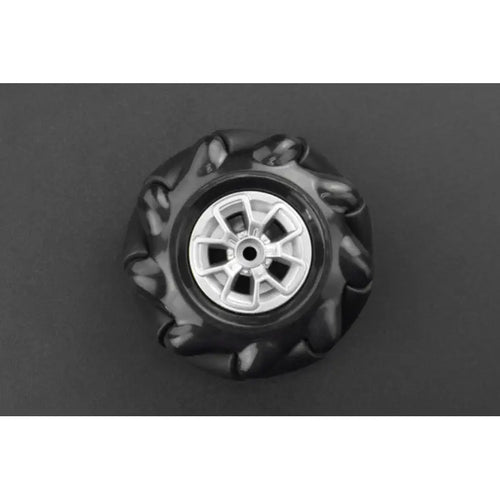 ブラックメカナムホイール モータシャフトカップリング付き (60mm) - 右側