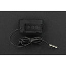 DFRobot 防水デジタル温度計 (ディスプレイ付き、-50℃～110℃、誤差 ±1℃、プローブケーブル 1m)