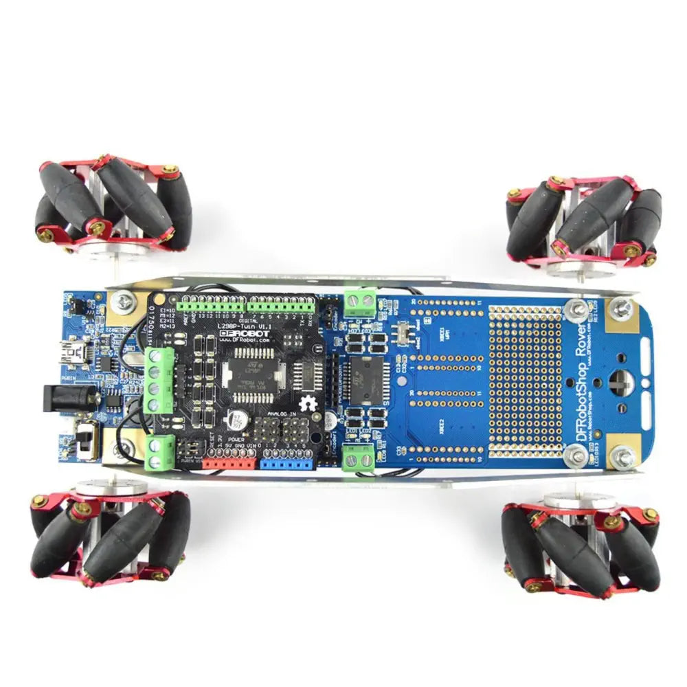 DFRobotShop Mecanum  ローバー  2.0 - Arduino対応ロボット(ベーシックキット)