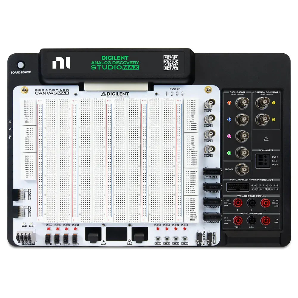 Digilent Analog Discovery Studio Max: 工学実験用マルチインスツルメントラボ (デバイスのみ)