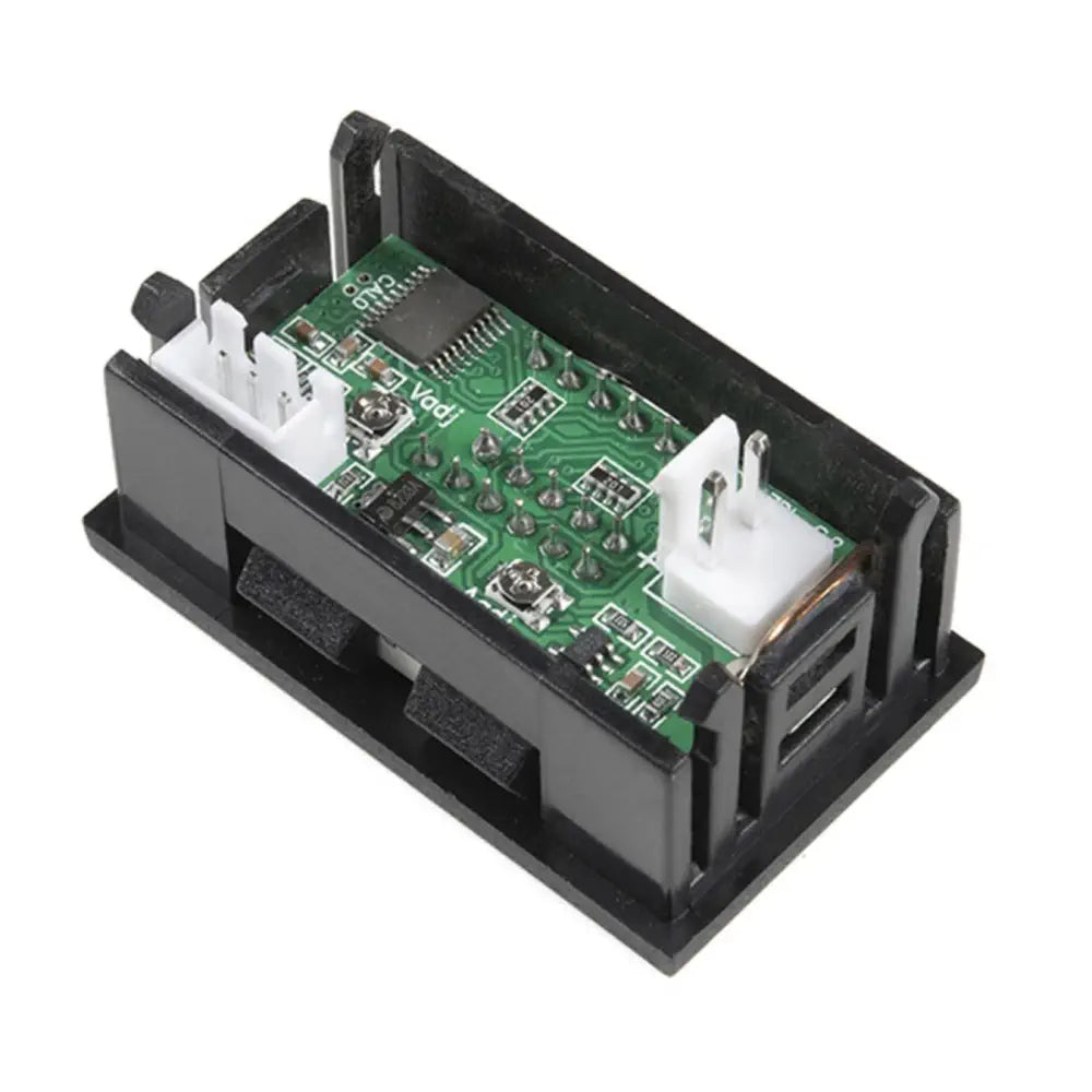 デジタル電圧電流計 30V 10A 赤 / 青