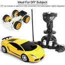 Arduino、RPi用 DIYロボットカースマートシャーシキット（スピードエンコーダ付き 4W 2層）