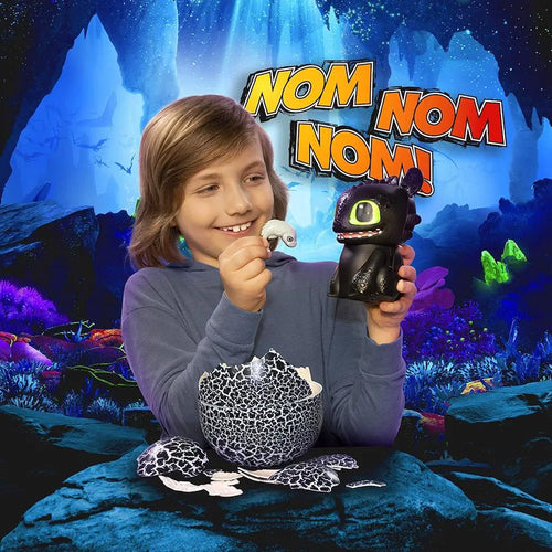 Dreamworks Dragons Hatching Toothless Interactive Baby Dragon RobotShop