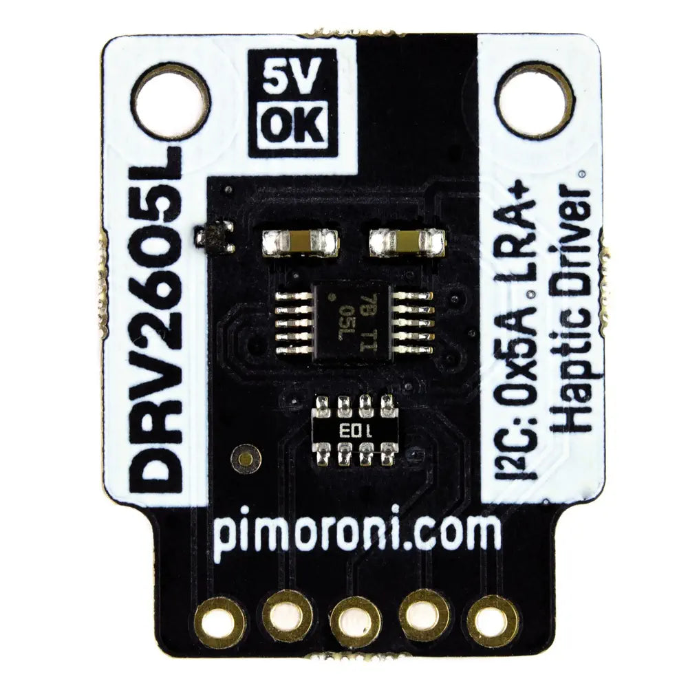 Pimoroni DRV2605L リニアアクチュエータ 触覚ブレイクアウト
