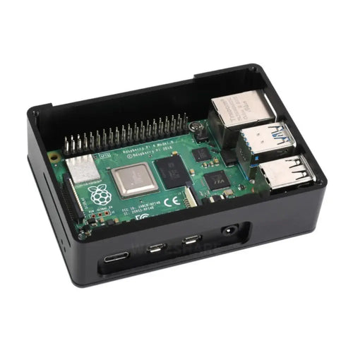 Raspberry Pi 4用 ツヤ消し表面処理 デュアルファンケース