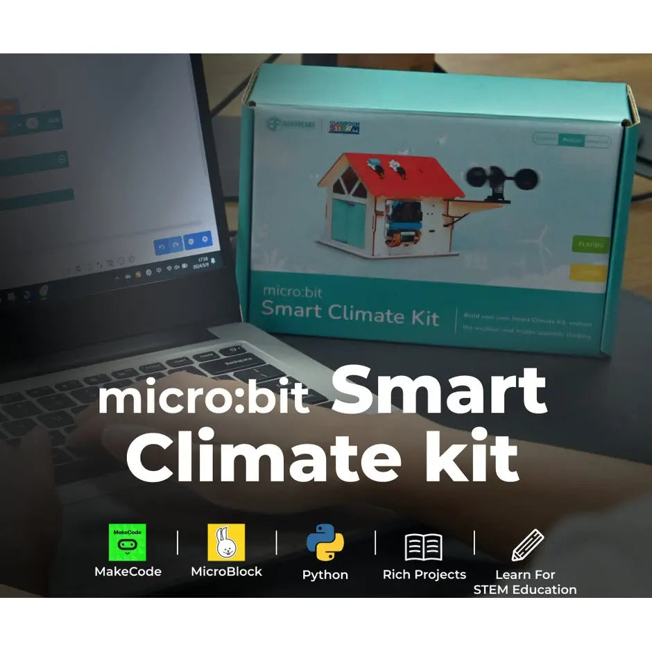 ELECFREAKS micro:bit スマート気象キット (IOT:Bit 拡張ボード付き)