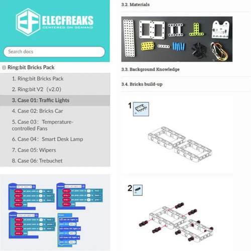 ElecFreaks Ring:bit ブロックパック