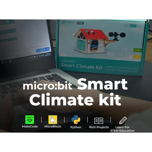 ELECFREAKS micro:bit スマート気候キット (IOT:Bit、micro:bit V2 付き)