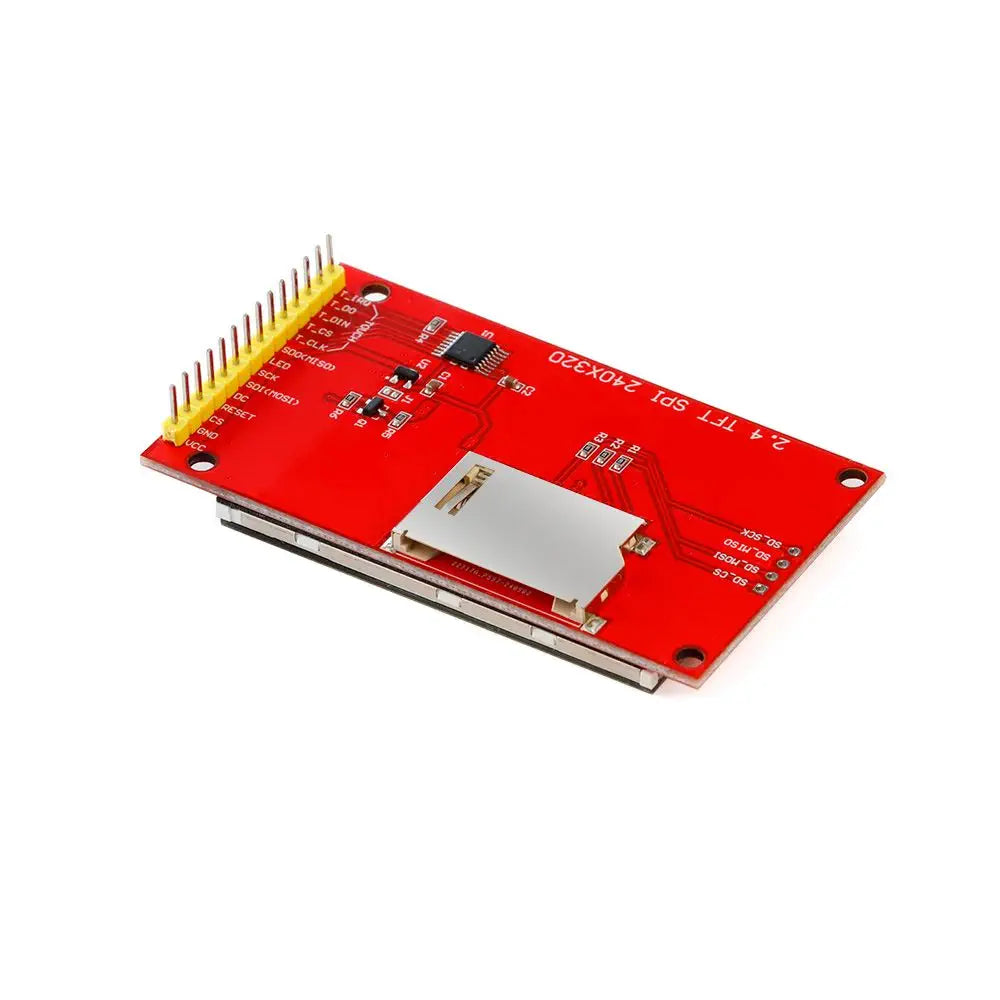 Elecrow 2.4インチ 320x240 SPIシリアルTFT LCDモジュールディスプレイ (ドライバIC ili9341搭載、タッチ機能付き)