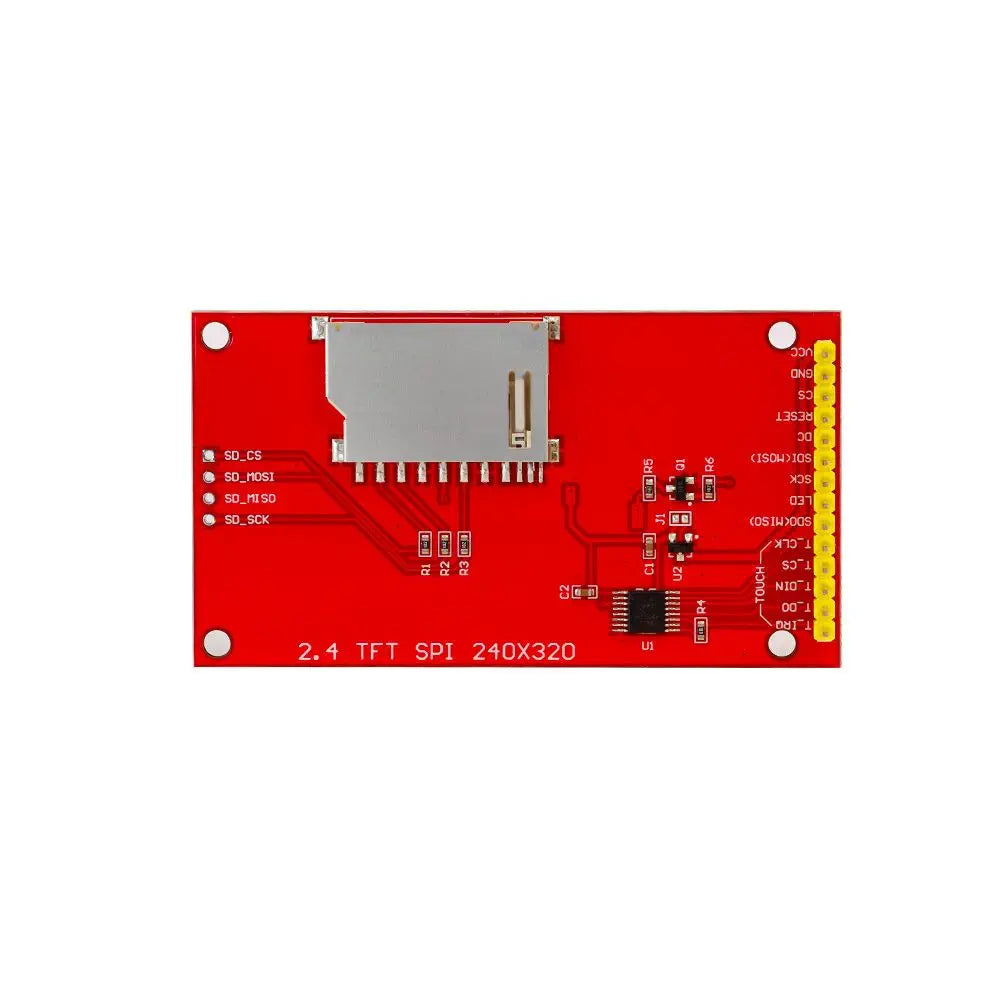 Elecrow 2.4インチ 320x240 SPIシリアルTFT LCDモジュールディスプレイ (ドライバIC ili9341搭載、タッチ機能付き)