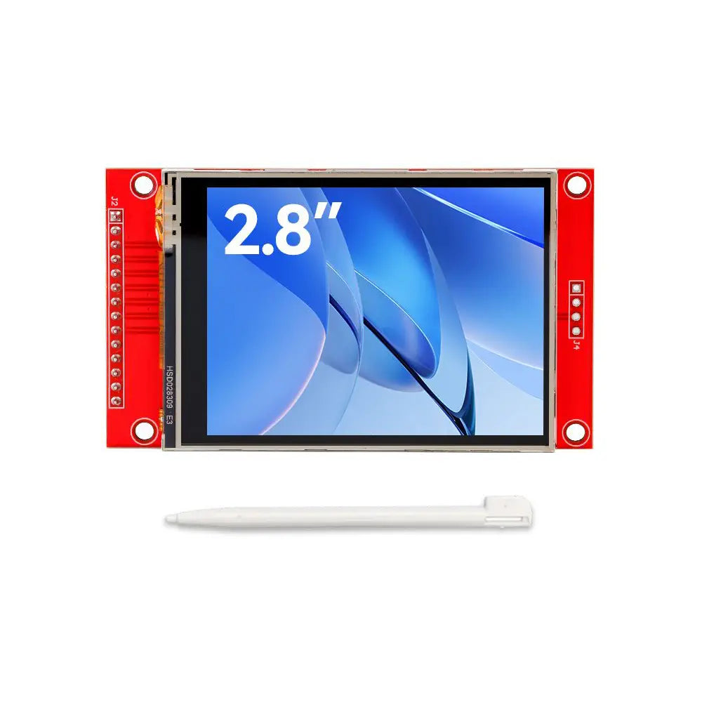 Elecrow 2.8インチ 320 x 240 SPIシリアルTFT LCDモジュールディスプレイ (ドライバIC ILI9341搭載、タッチ機能付き)