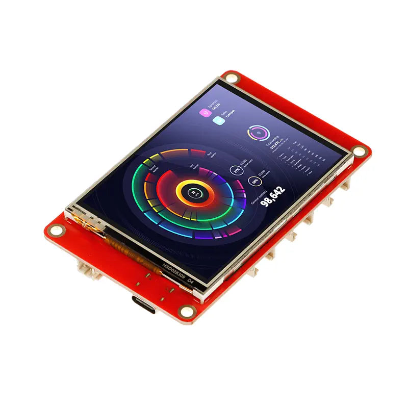 Elecrow CrowPanel 2.8インチ-ESP32 HMI 320 x 240ディスプレイ SPI TFT LCDタッチスクリーン (Arduino/LVGL/Esphome-Homeassistant/PlatformIO/Micropython対応)