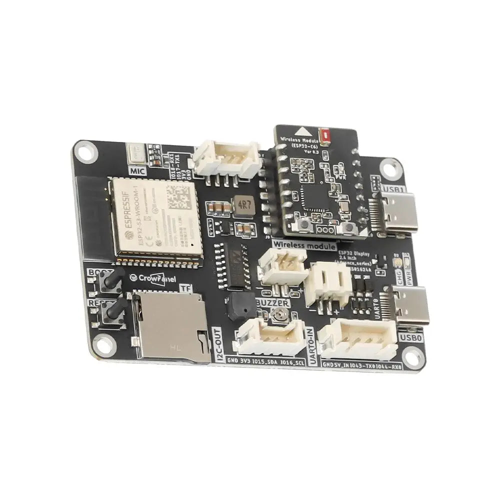 Elecrow CrowPanel Advance 2.4インチ HMI ESP32 320 x 240 IPS AI タッチスクリーンディスプレイ