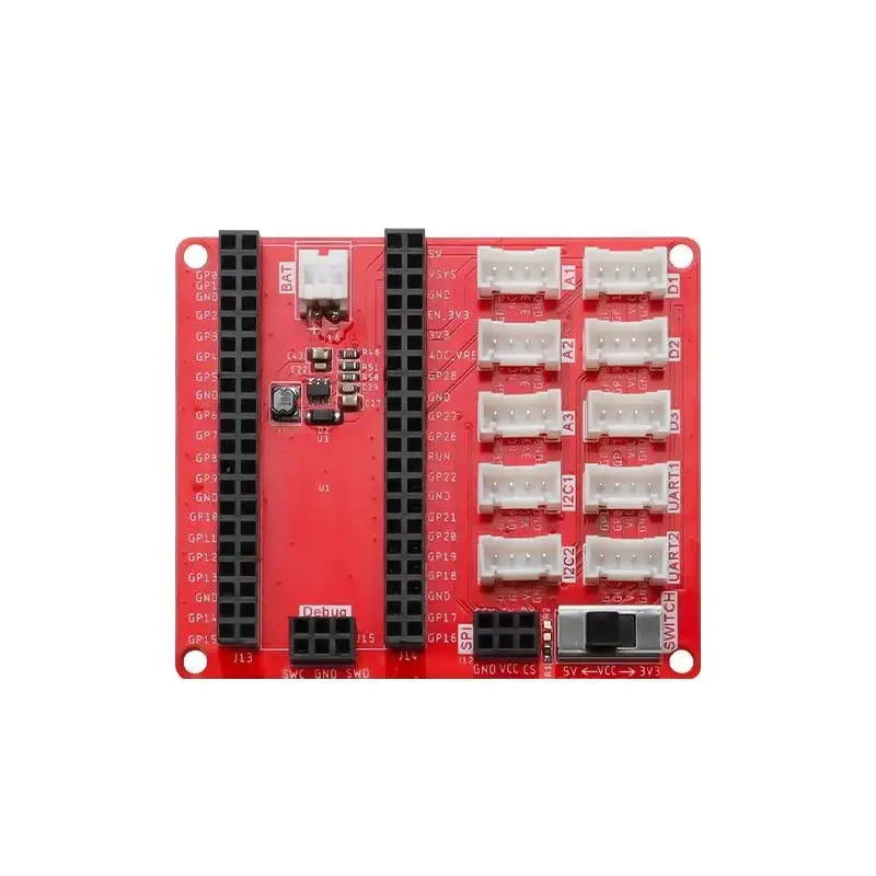 Elecrow Crowtailシールド Raspberry Pi Pico用 (RP2040)