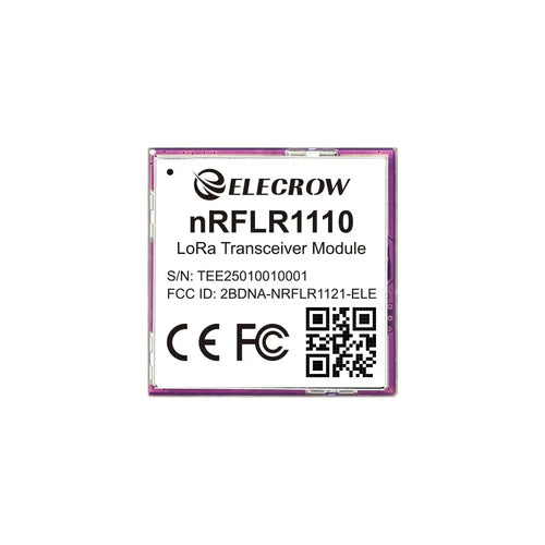Elecrow nRFLR1110 ワイヤレス トランシーバー モジュール - Nordic nRF52840 と Semtech LR1110 を統合