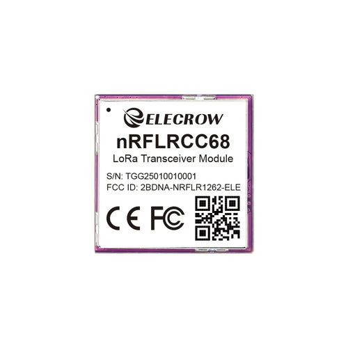 Elecrow nRFLRCC68 無線トランシーバー モジュールは Nordic nRF52840 と Semtech LLCC68 を統合