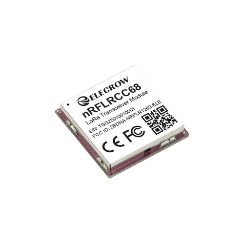 Elecrow nRFLRCC68 無線トランシーバー モジュールは Nordic nRF52840 と Semtech LLCC68 を統合