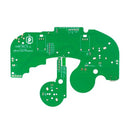 Elecrow PhobGCC v2.0.5 Gamecubeコントローラ マザーボード (緑色、黒色ハンドルシェル付き)