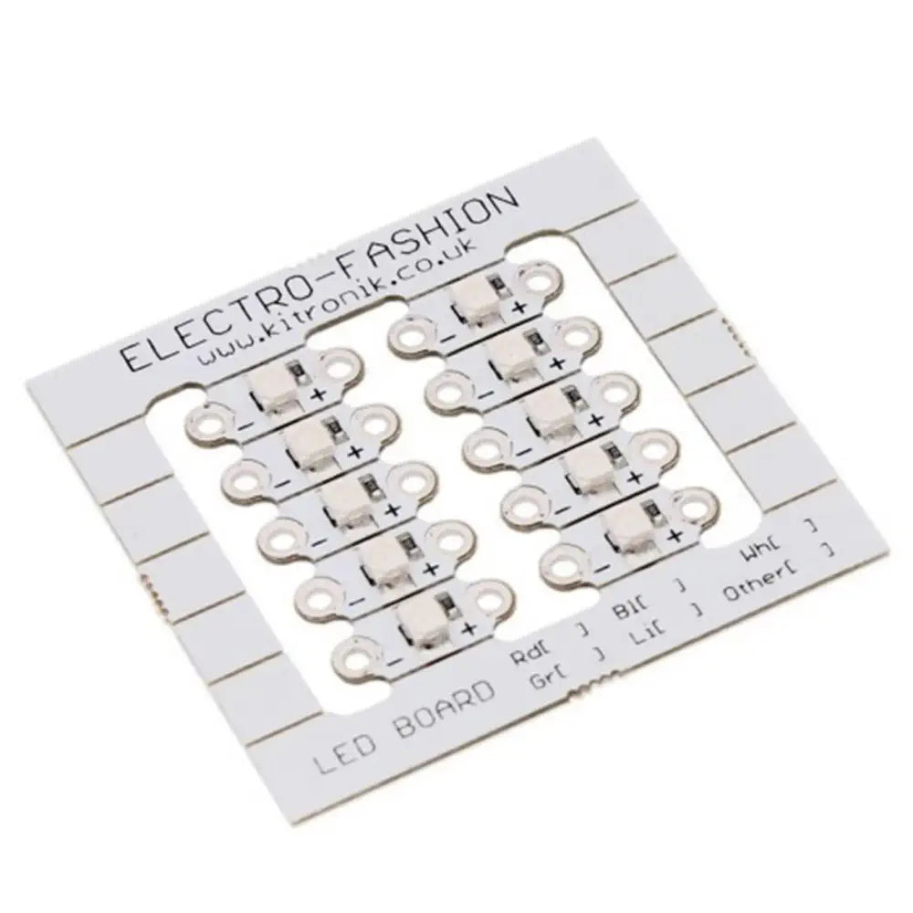 Electro-Fashion 縫製可能ライラック（さくら色）LED（10個パック）