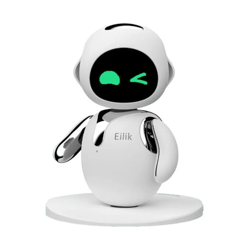 Energize Lab Eilik Little Companion Bot (Silver) - RobotShop Energize Lab Eilik Little Companion Bot (Silver) - RobotShop