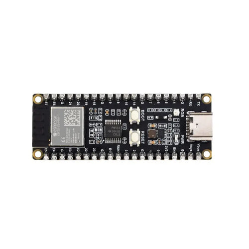 ESP32-C6 RISC-V マイクロコントローラボード WiFi 6 および Bluetooth 5 搭載 (はんだ付け済み)