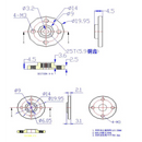 FeeTech 12V 30kg.cm 磁気エンコーディングサーボ STS3215