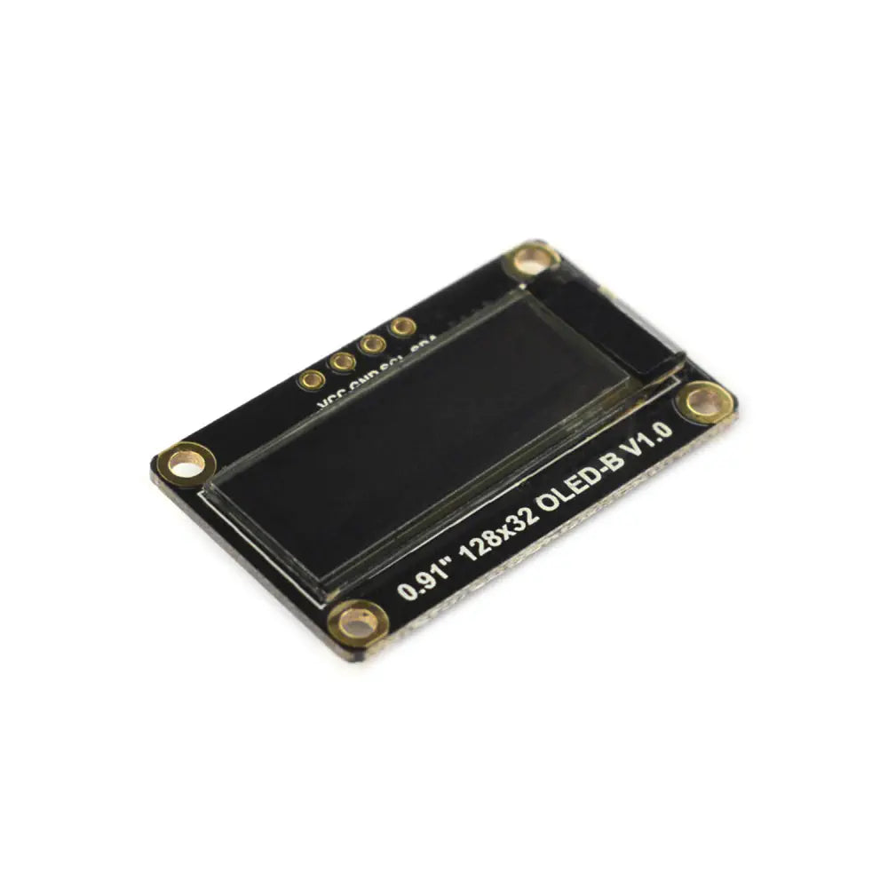 Fermion: モノクロ 0.91 インチ 128x32 I2C OLED ディスプレイ (ブレイクアウト)