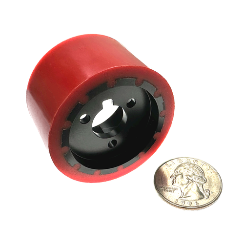 FingerTech Sumoホイール（単独、赤色ウレタン、1.75 inch、A45）