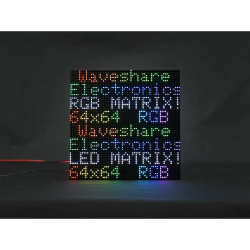 フレキシブル RGB フルカラー LEDマトリックスパネル 3mm間隔 64 x 64 曲面対応PCB