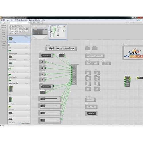 Lynxmotion FlowBotics Studio グラフィカルプログラミングソフトウェア (ダウンロード)