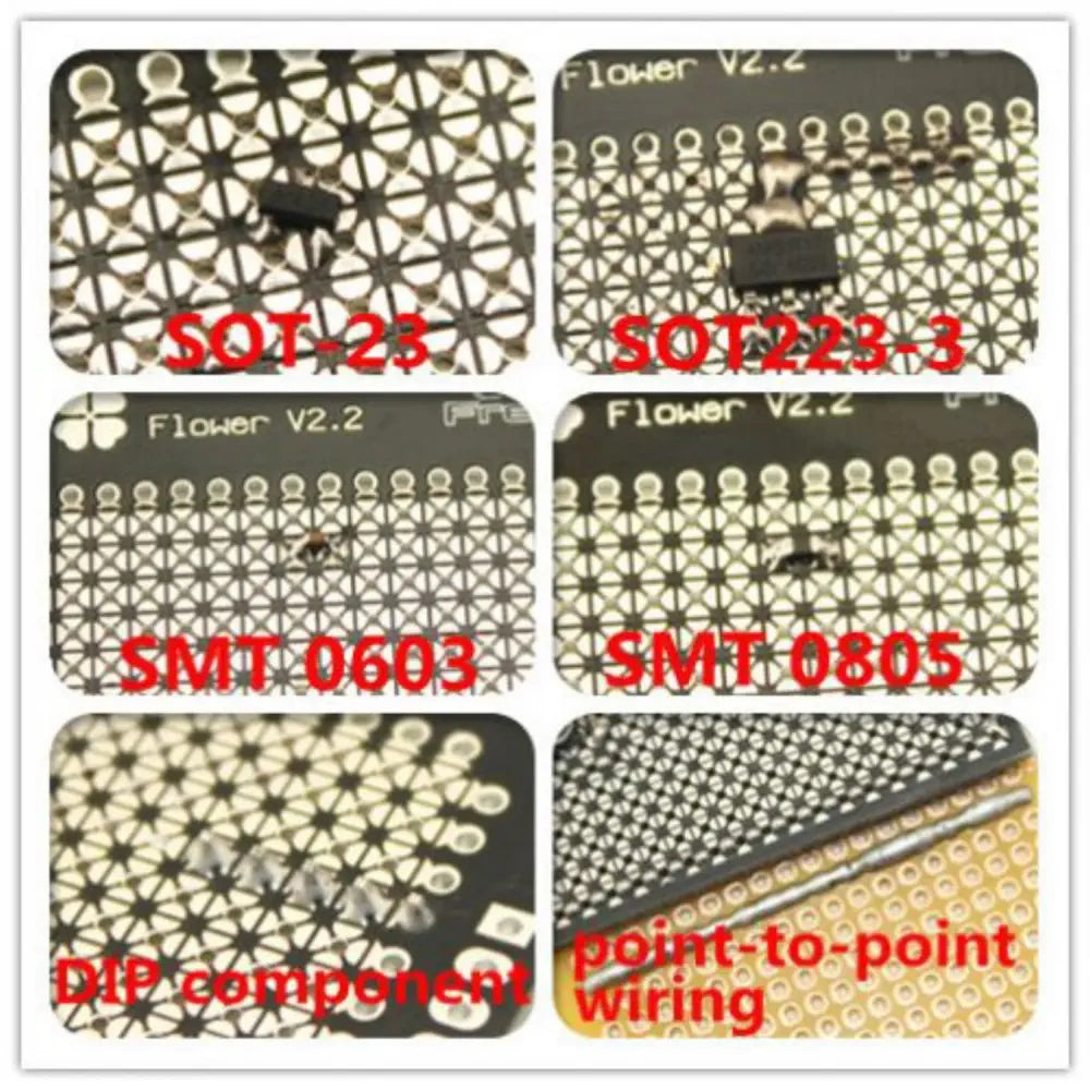 フラワー2.2両面ProtoBoard