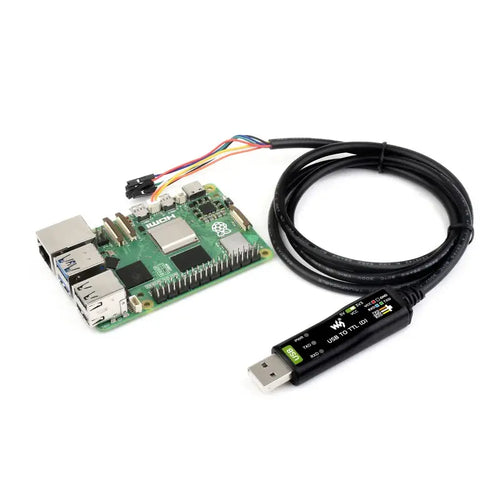 Waveshare Chip 産業用 USB～TTL シリアルケーブル (Raspberry Pi 5 デバッグ用)