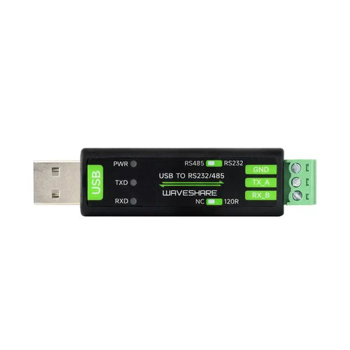 Waveshare USB～RS232/485シリアルコンバータ、FT232RNL