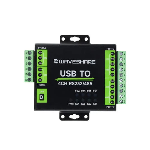 Waveshare 産業用 USB～RS232 / 485コンバータ FT4232HL