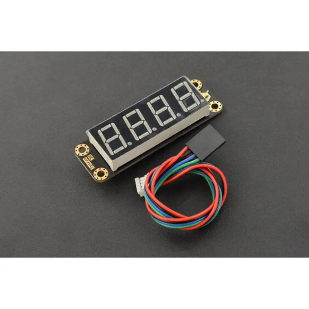 DFRobot Gravity 4デジタル LEDセグメント  ディスプレイモジュール（赤）