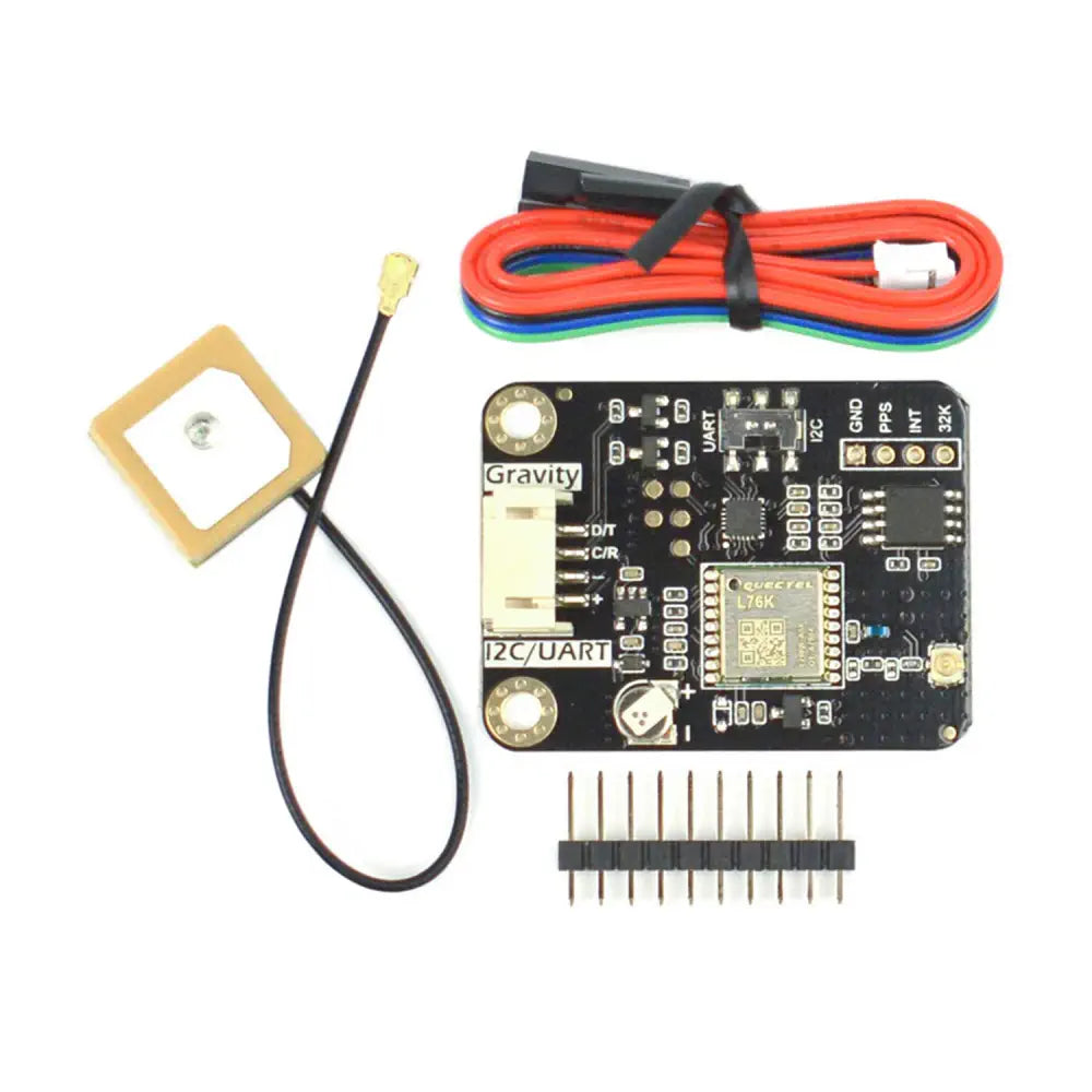 Gravity: GNSS GPS BeiDou ポジショニング モジュール (RTC 付き) - I2C&amp;UART