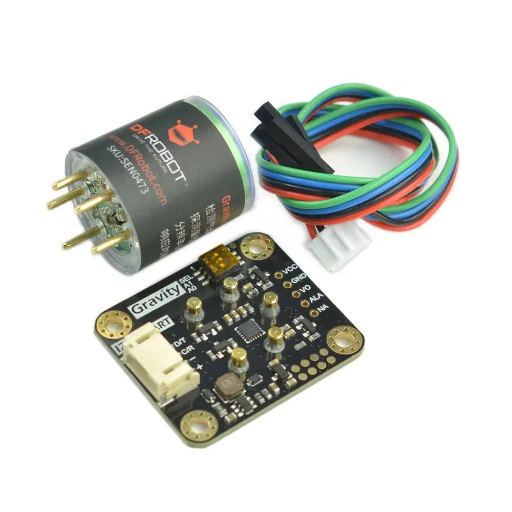 Gravity H2センサ (校正済み) - I2C ＆ UART