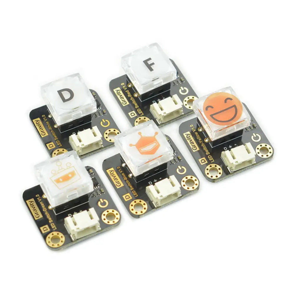 重力: LED スイッチ - 5 個パック