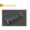 Gravity: I2C 16x2 Arduino LCD、RGB フォント ディスプレイ付き (ブラック) V2.0