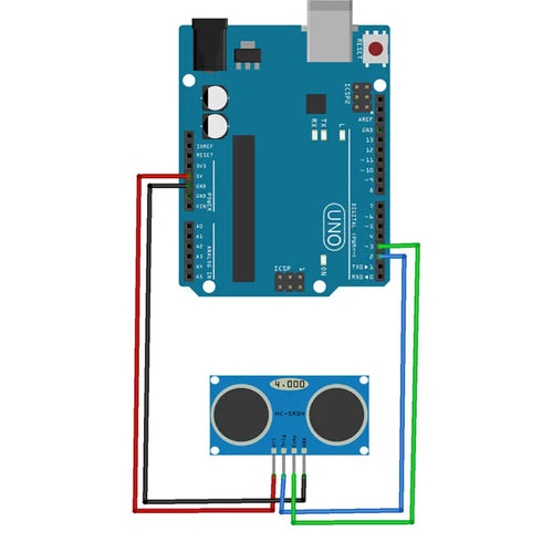 HC-SR04 3.3V～5V 超音波モジュール 距離測定トランスデューサセンサ (Arduino ROHS用)