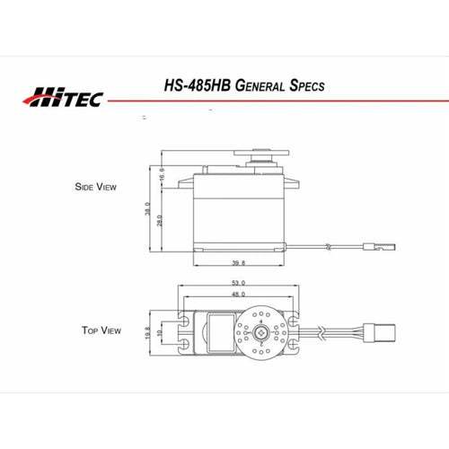 HS-485HB サーボ モーター