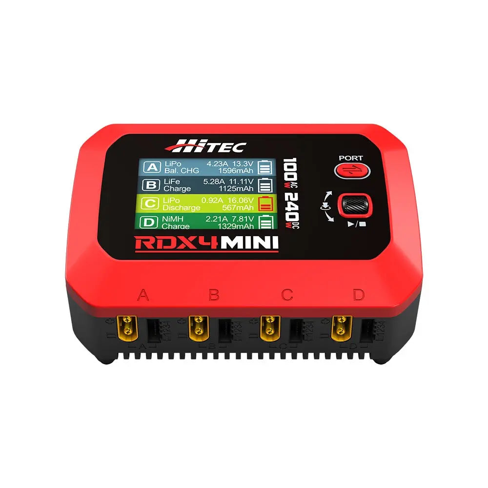 Hitec RDX4 Mini バッテリチャージャ (DC240W、AC100W)